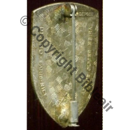 7091.EMGFA CTA 812 SAIGON  DrPNOM Eping Tuyau Guilloche vrac ARGENT Frontiere decoupee Src.wgolan 100EurInv 